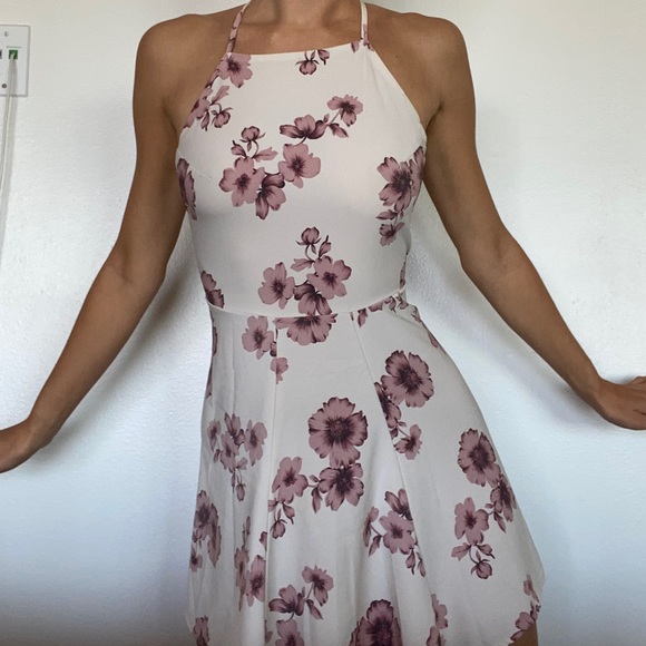 Brandy Melville Dresses Brandy Melville Floral Mini Dress White